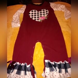 Girls size 12-18 month, one piece outfit